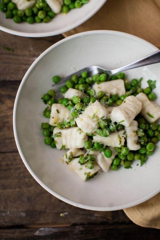 Herbed Gnocchi with Peas and Mint