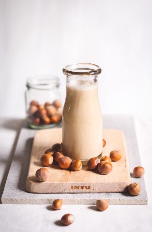 Homemade Hazelnut Milk