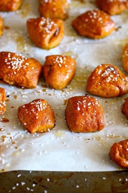 Homemade Whole Wheat Pretzel Bites