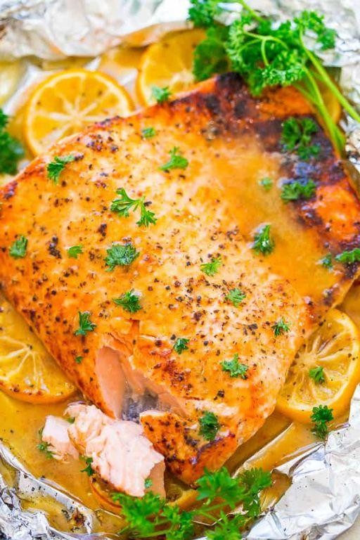Honey Butter Dijon Salmon