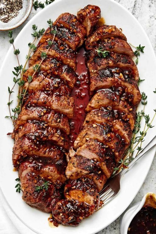 Honey Garlic Asian Pork Tenderloin