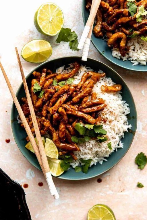 Honey Garlic Pork Saute