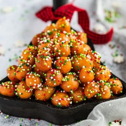 Honey Glazed Struffoli
