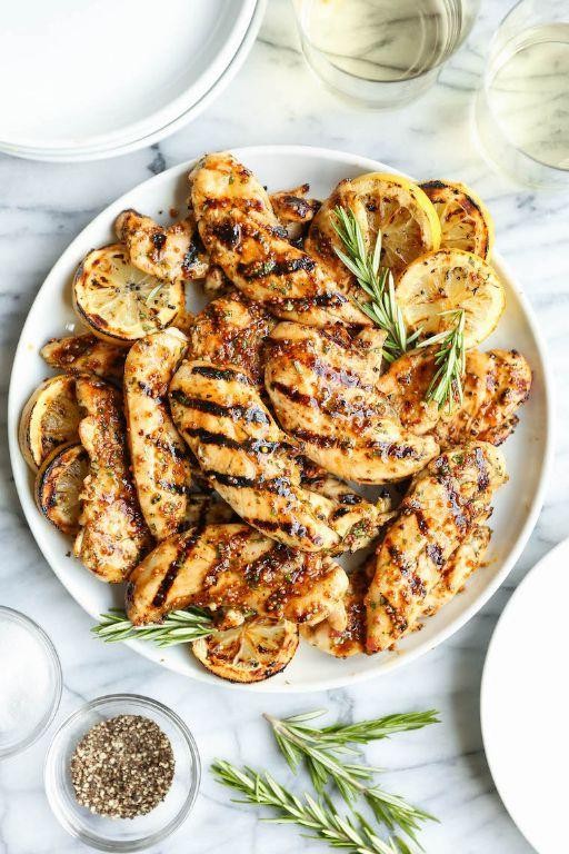 Honey Mustard Grilled Chicken Pieces