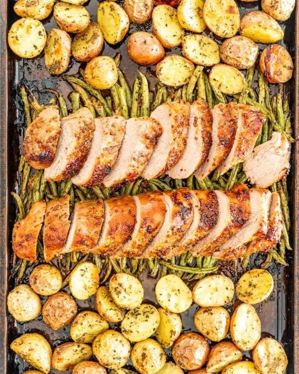 Honey Mustard Pork Medallions