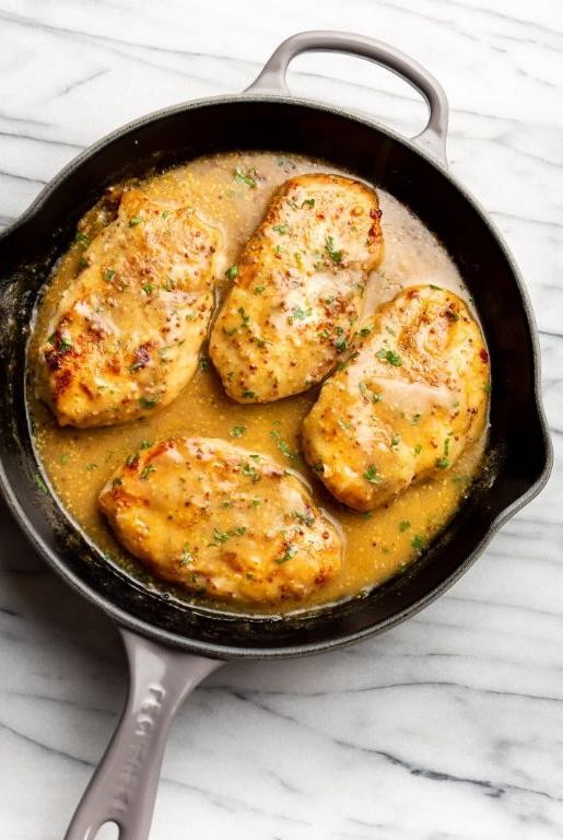 Honey Mustard Stovetop Chicken