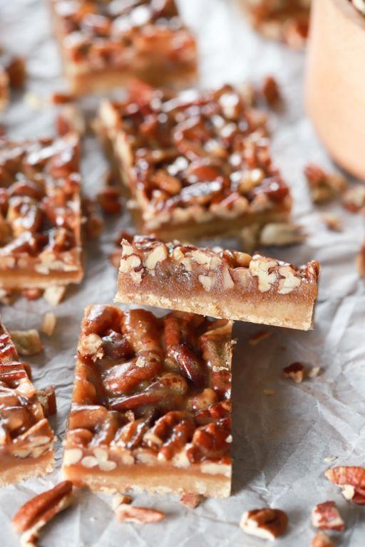Honey Roasted Pecan Bars