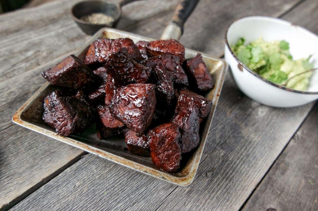 Honey Soy Glazed Sirloin Cubes