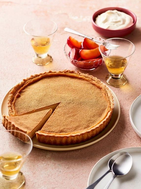 Honey Sweetened Melk Tart