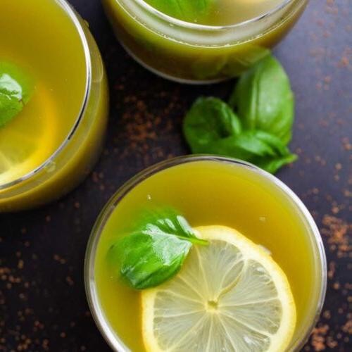 Honeydew Basil Lemonade
