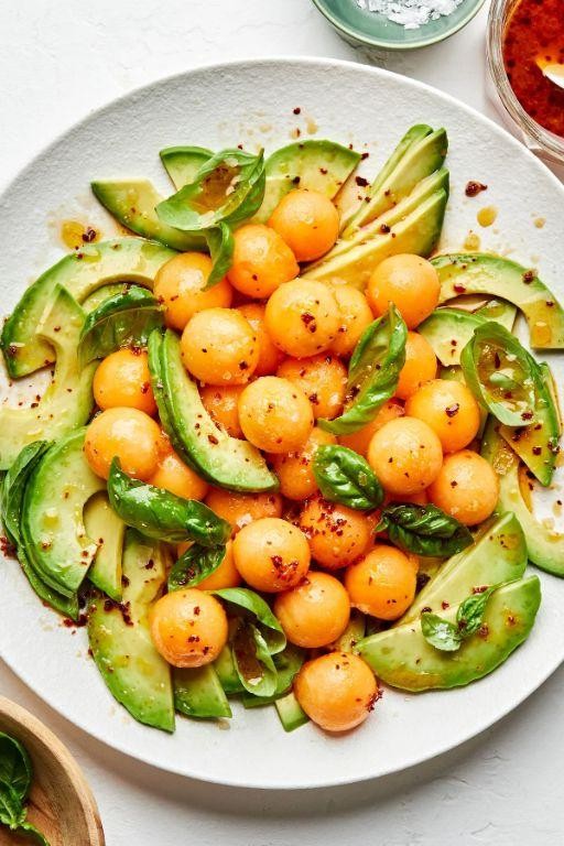 Honeydew and Avocado Salad