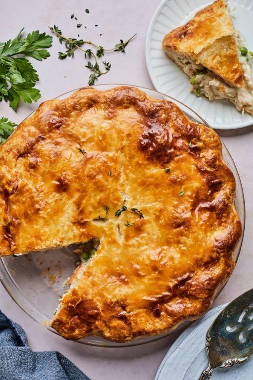 Hot Honey Chicken Pot Pie