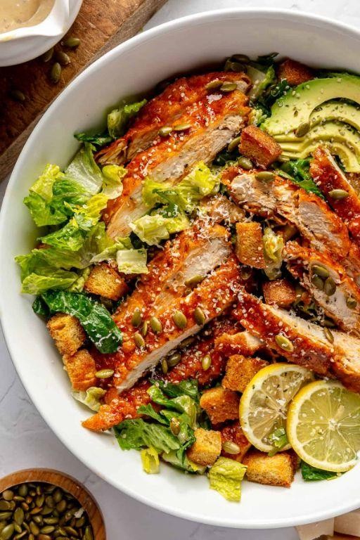 Hot Honey Chicken Salad