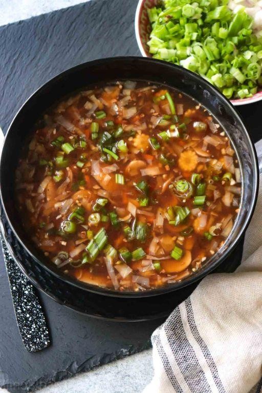 Hot and Sour Chinese Vegetable Soup
