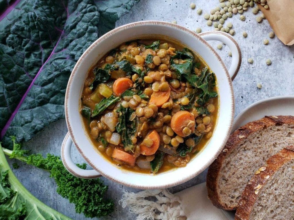Hungryroot Lentil Soup with Kale