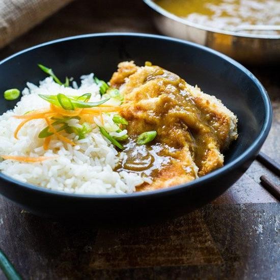 Japanese Tofu Curry with Rice
