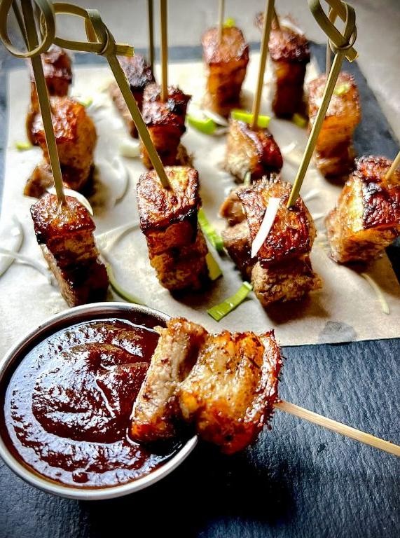 Jerk Seasoned Pork Bites