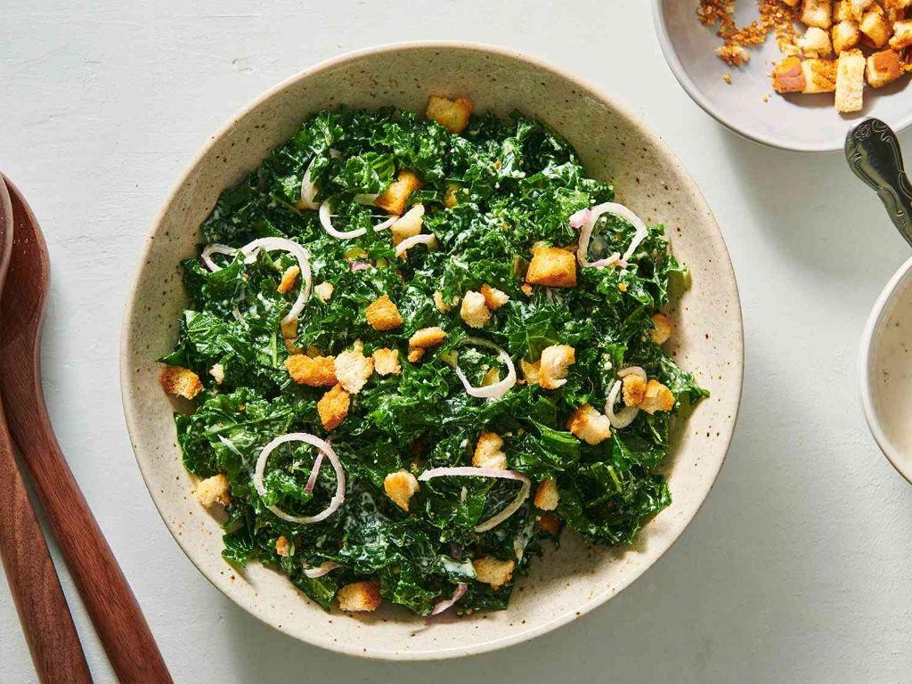 Kale Caesar Salad