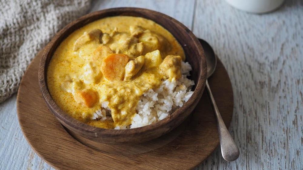 Kale Moa (Samoan Chicken Curry)