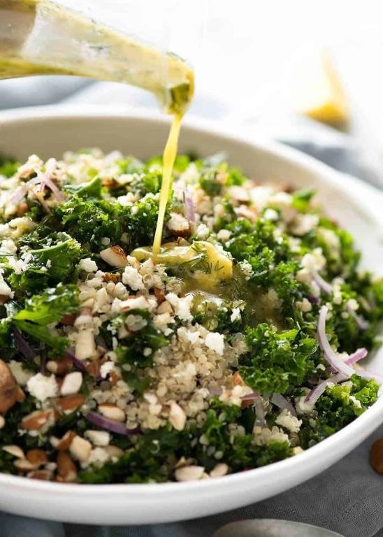 Kale and Quinoa Green Salad