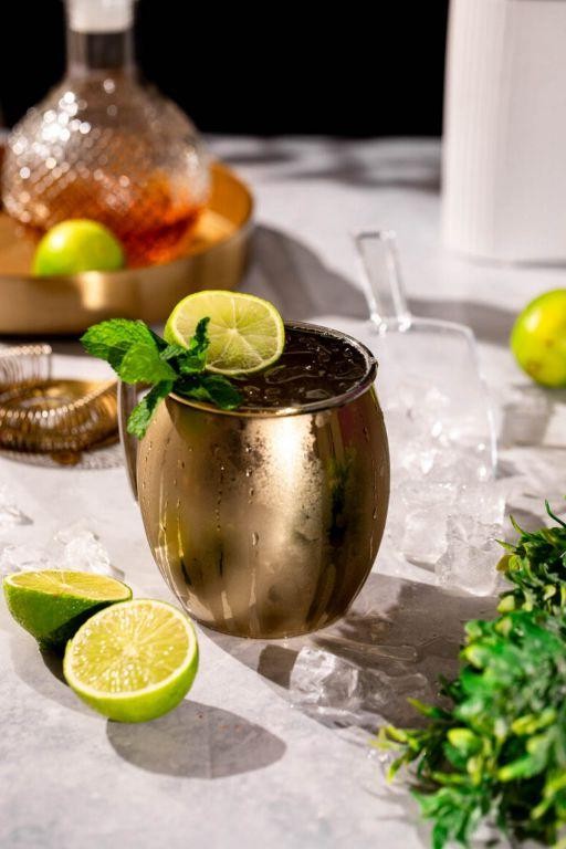 Kentucky Mule with Spiced Rum