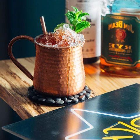 Kentucky Mule with a Dash of Bitters