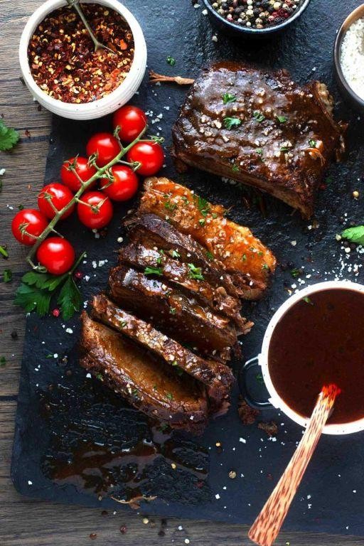 Keto Beef Brisket with Low-Carb BBQ Sauce