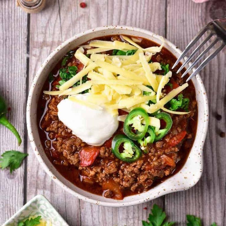 Keto Beef Chili