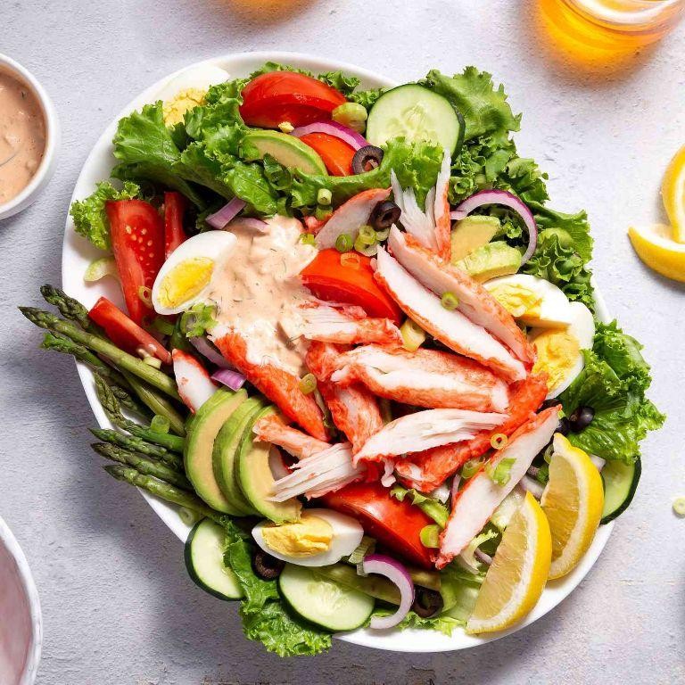 Keto Crab Louie Salad