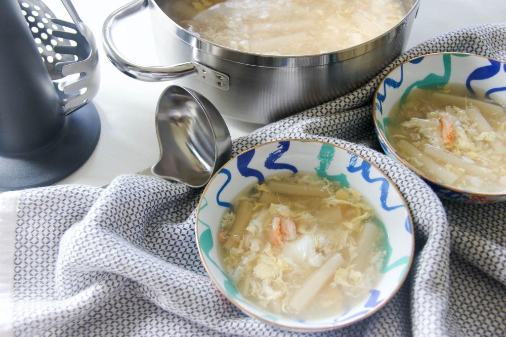 Keto Crab and Asparagus Soup