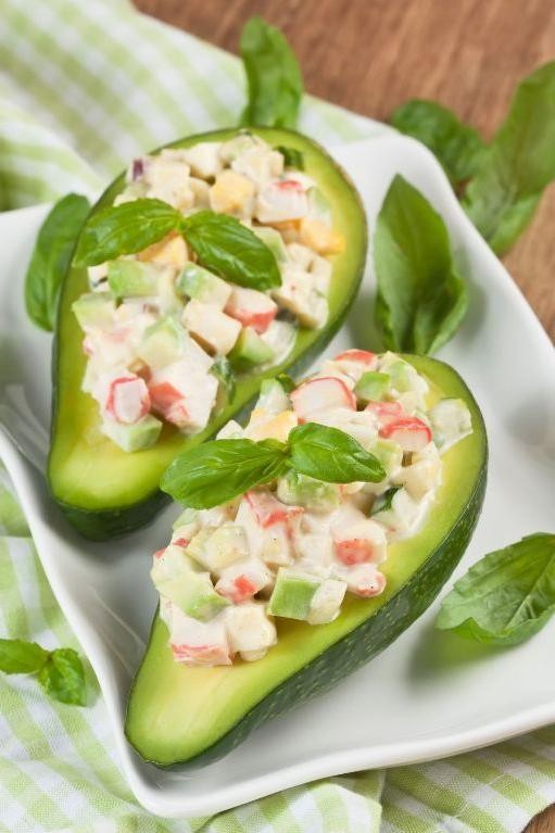 Keto Crab and Avocado Salad