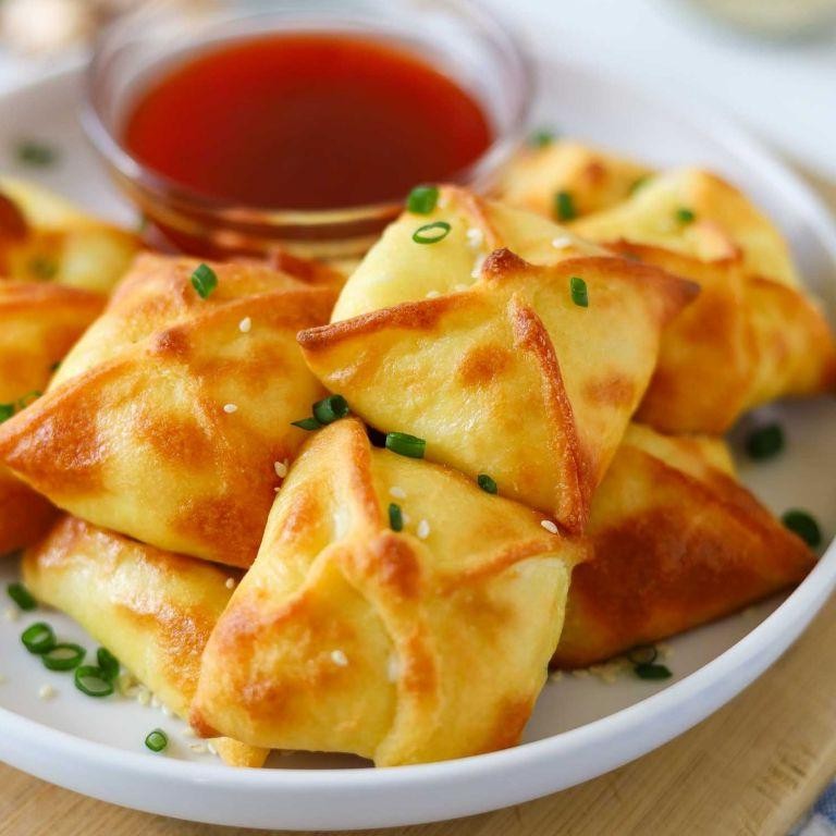 Keto Crab and Cream Cheese Wontons