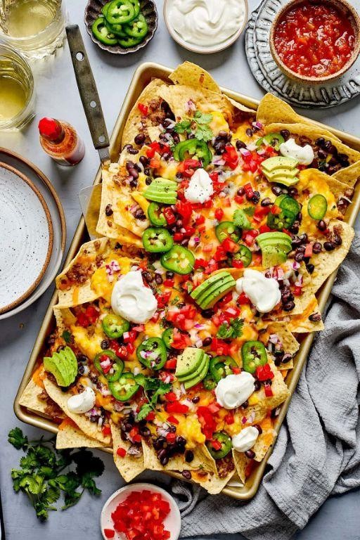 Kielbasa Breakfast Nachos