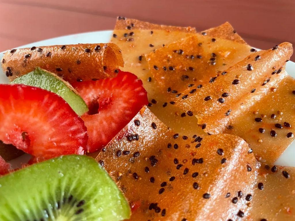 Kiwi Strawberry Fruit Leather