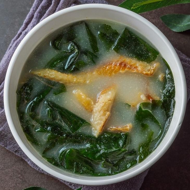 Kombu Seaweed Bone Broth Soup