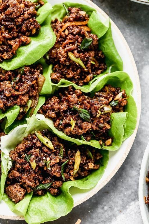 Korean Beef Lettuce Wraps