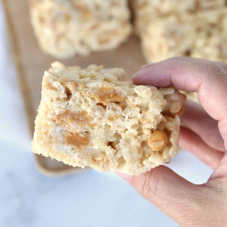 Kraft Caramel Bits Rice Krispie Treats