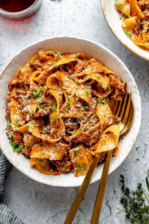 Lamb Ragu with Pappardelle Pasta