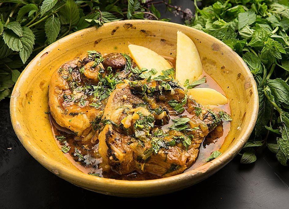 Lamb and Mint Cazuela