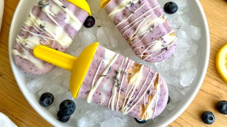 Lavender Honey Popsicles