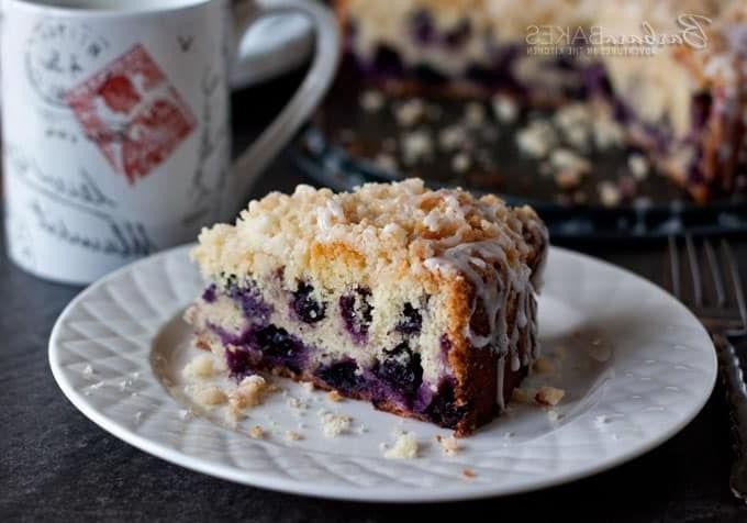 Lemon Blueberry Crumb Cake