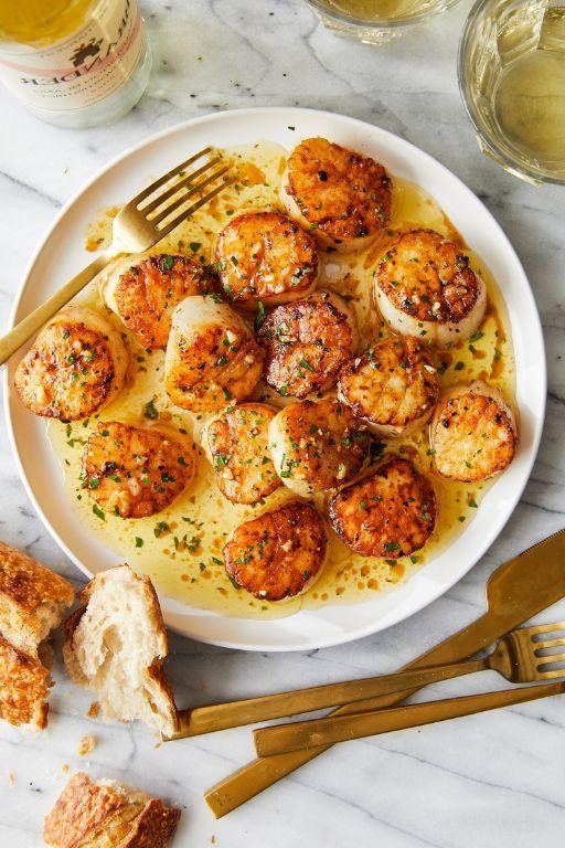 Lemon Butter Scallops