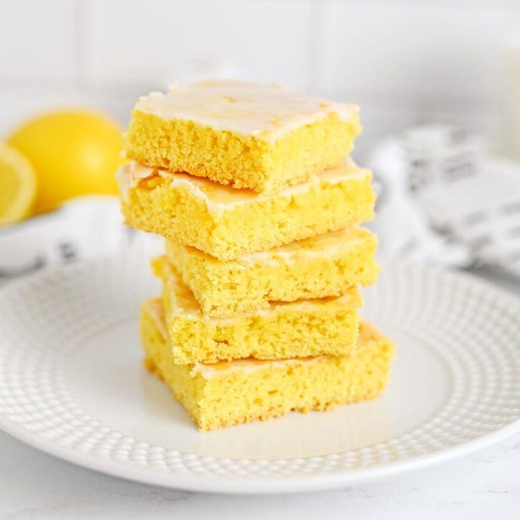 Lemon Cake Mix Bars