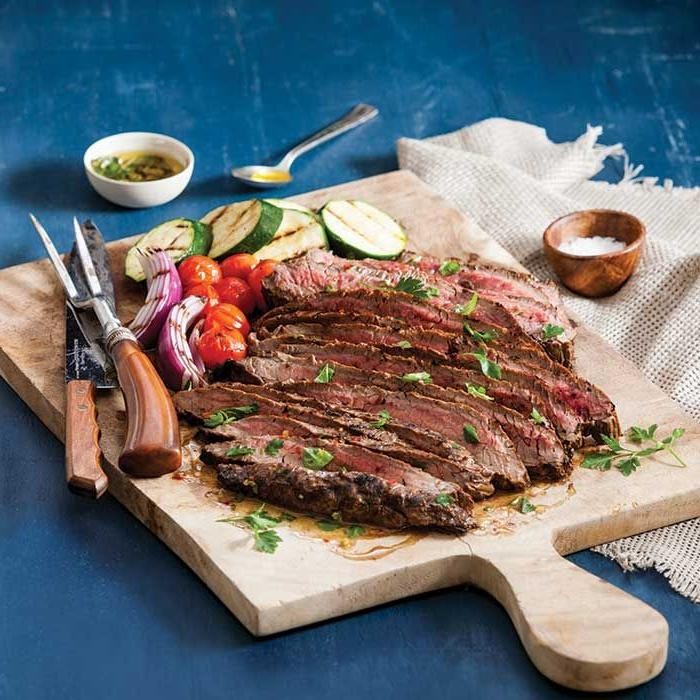 Lemon Herb Marinated Steak