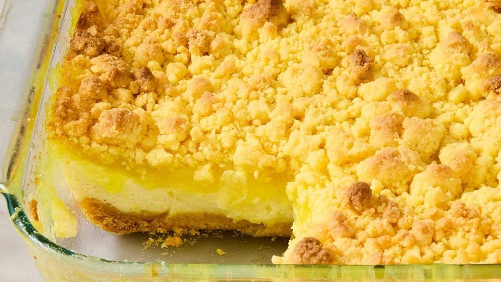 Lemon Meringue Dump Cake