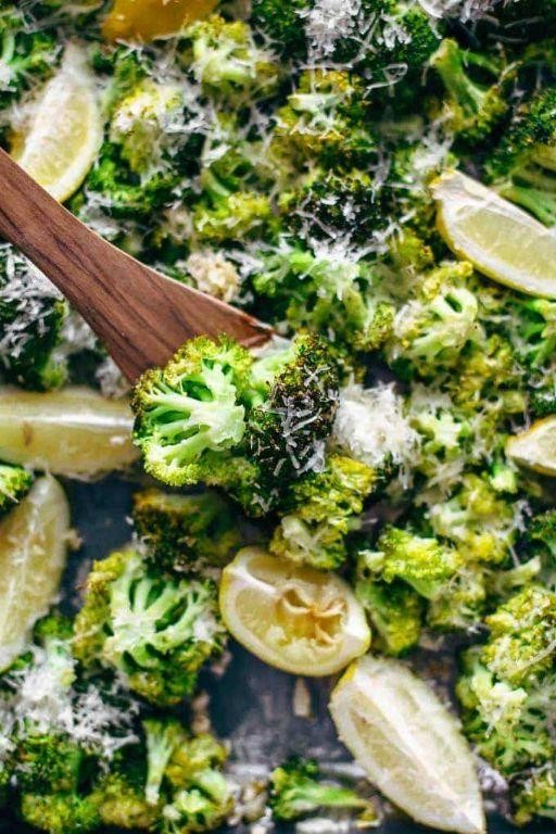 Lemon Parmesan Broccoli