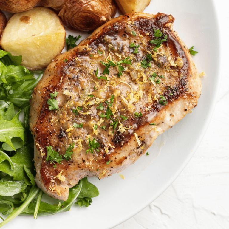 Lemon Pepper Pork Chops