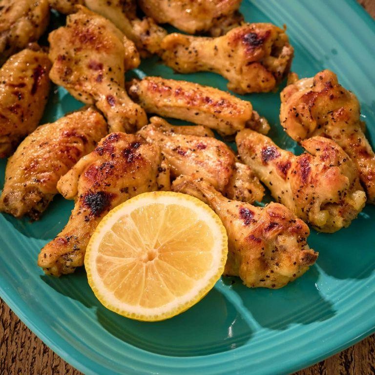 Lemon Pepper Pressure Cooker Fried Chicken