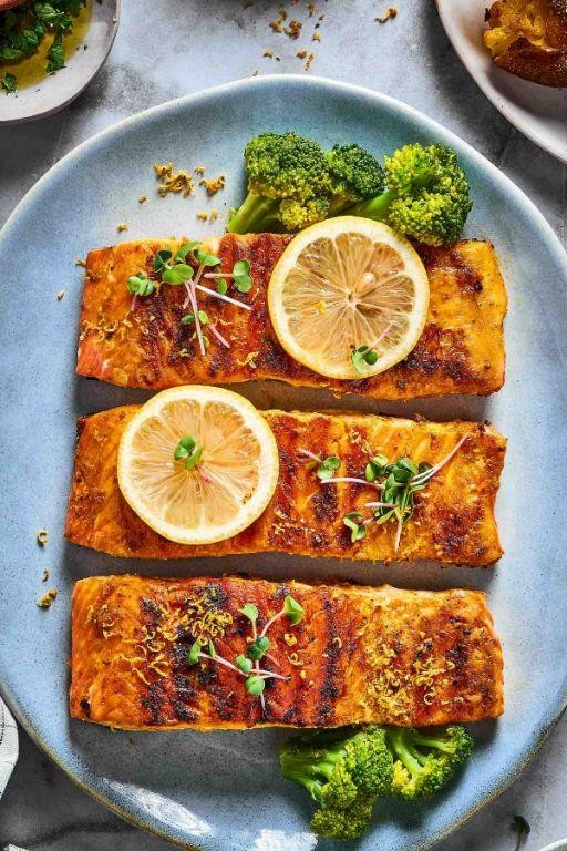 Lemon Pepper Salmon Saute