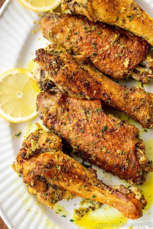Lemon Pepper Turkey Legs